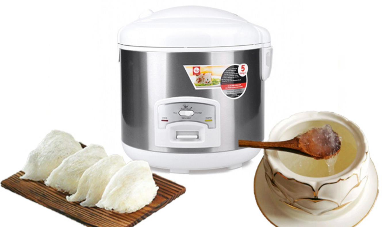 Hướng dẫn chưng yến bằng nồi cơm điện với 4 bước đơn giản